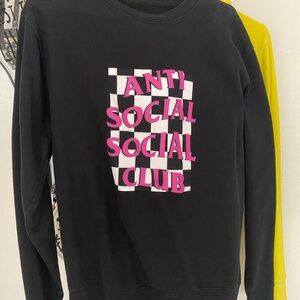 Anti social social club sweater